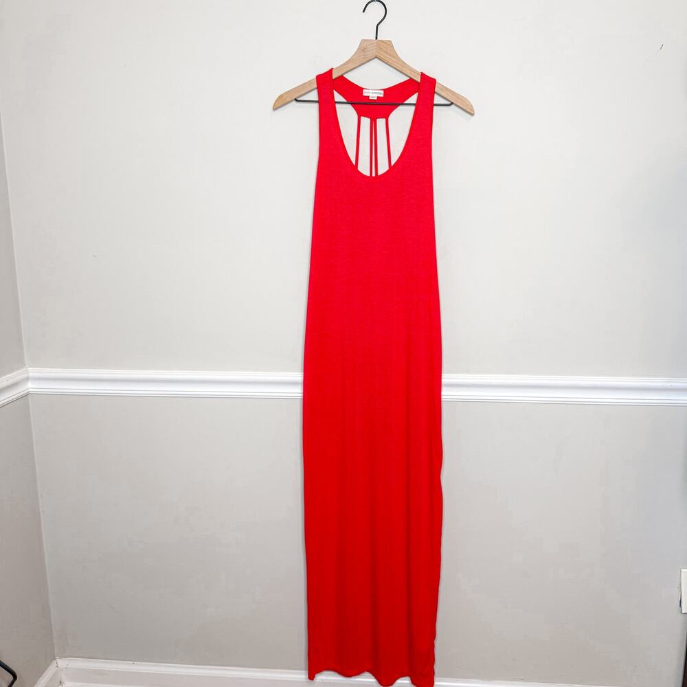 Zenana Outfitters Simple Red Maxi Dress